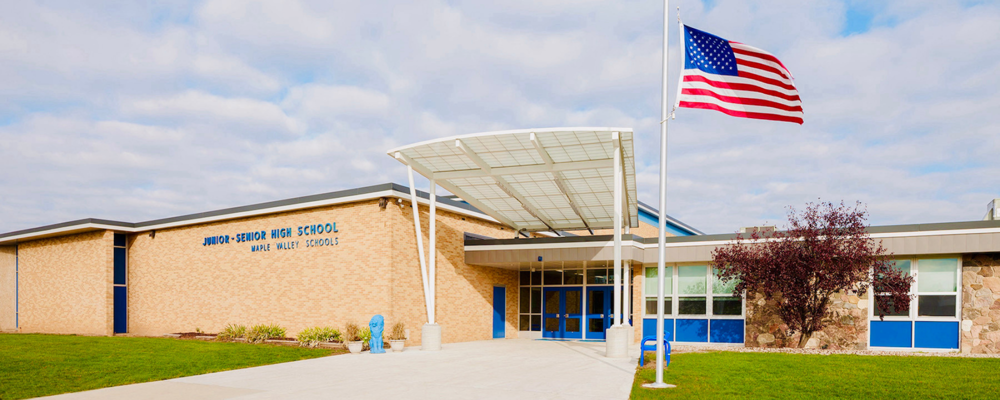 Jr-Sr High School - Main Entrance